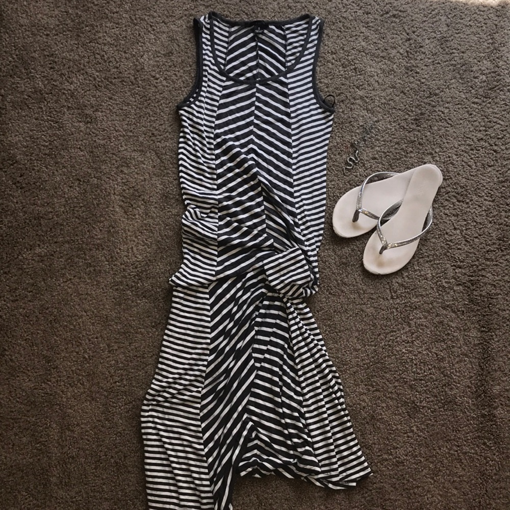Stripped Maxi Dress